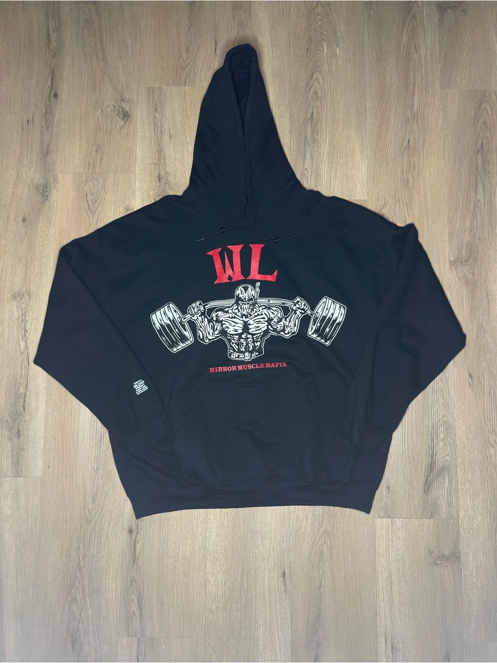 Warren Lotas MMM Squat ‘Black’ Hoodie
